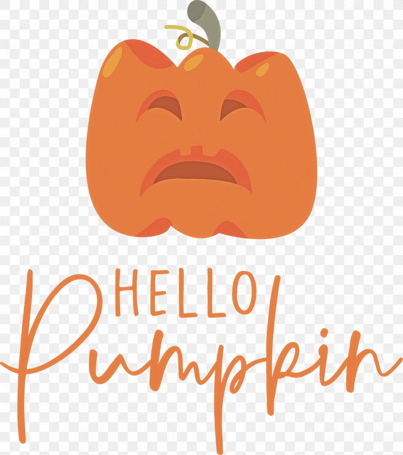 HELLO PUMPKIN Autumn Harvest, PNG, 2653x3000px, Autumn, Cartoon, Fruit, Harvest, Logo Download Free