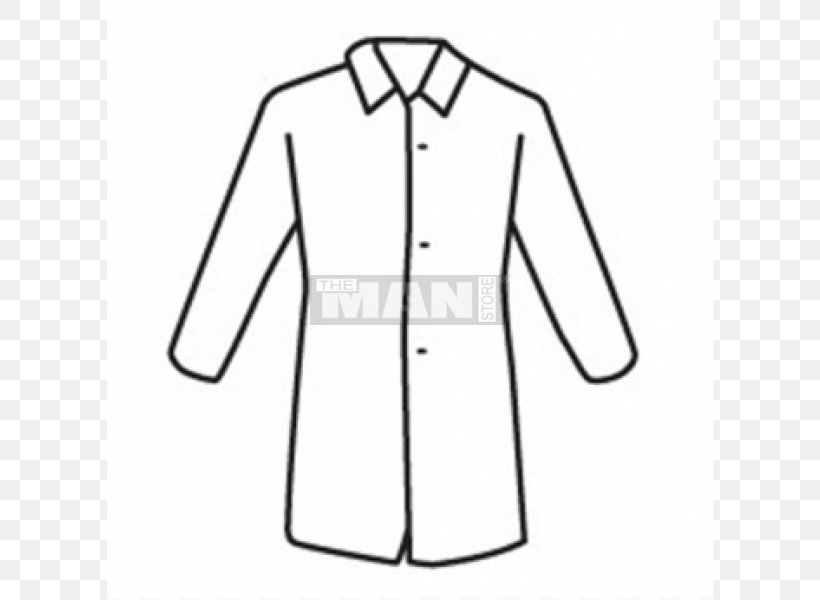 Jacket Lab Coats White Collar, PNG, 800x600px, Jacket, Area, Black, Black And White, Clothing Download Free