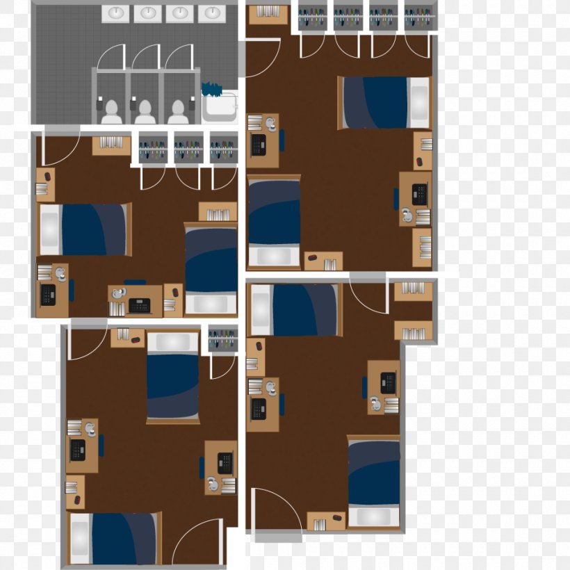 Boreman Hall Men's Hall Boreman South Residence Hall Floor Plan Dormitory, PNG, 960x960px, Boreman Hall, Bed, Boreman South Residence Hall, Building, Dormitory Download Free