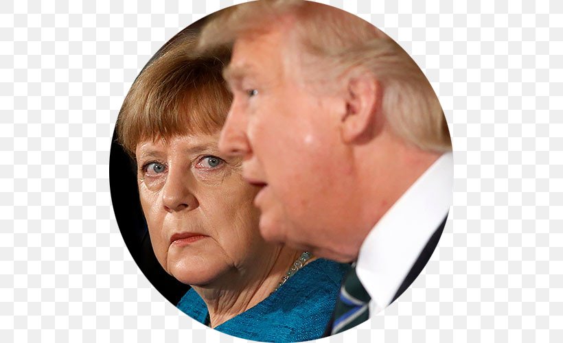 Donald Trump Angela Merkel European Union Germany United States, PNG, 556x500px, Donald Trump, Angela Merkel, Chancellor Of Germany, Cheek, Chin Download Free