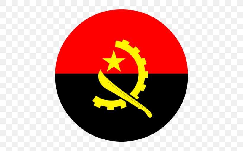 Flag Of Angola Stock Photography Angolan War Of Independence, PNG, 512x512px, Angola, Emblem, Emoticon, Flag, Flag Of Angola Download Free