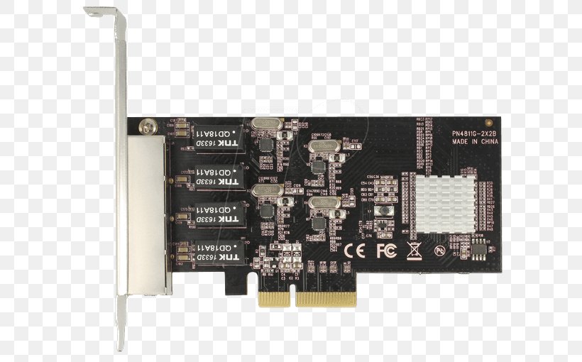 Network Cards & Adapters Gigabit Ethernet PCI Express Conventional PCI, PNG, 622x510px, 10 Gigabit Ethernet, Network Cards Adapters, Adapter, Computer Component, Computer Network Download Free