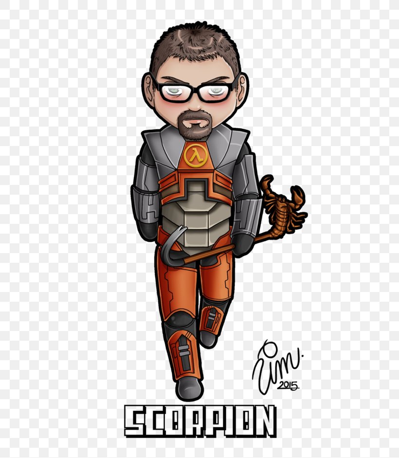 Gordon Freeman Half-Life 2 Wiki Gamer, PNG, 688x941px, Gordon Freeman, Art, Astrological Sign, Cartoon, Character Download Free