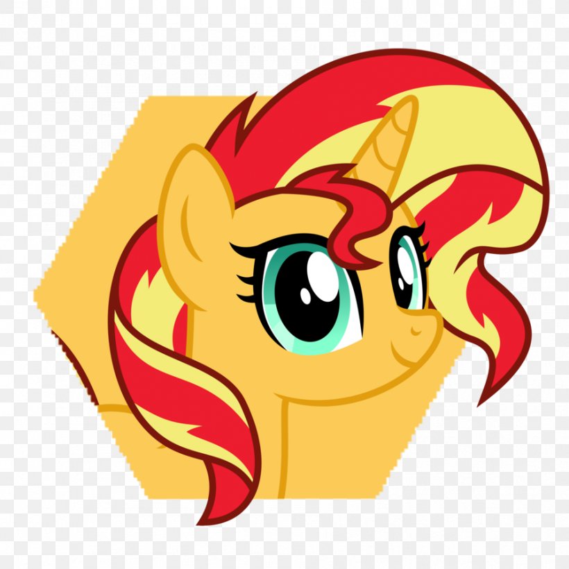Sunset Shimmer My Little Pony: Friendship Is Magic Princess Celestia Twilight Sparkle, PNG, 894x894px, Watercolor, Cartoon, Flower, Frame, Heart Download Free