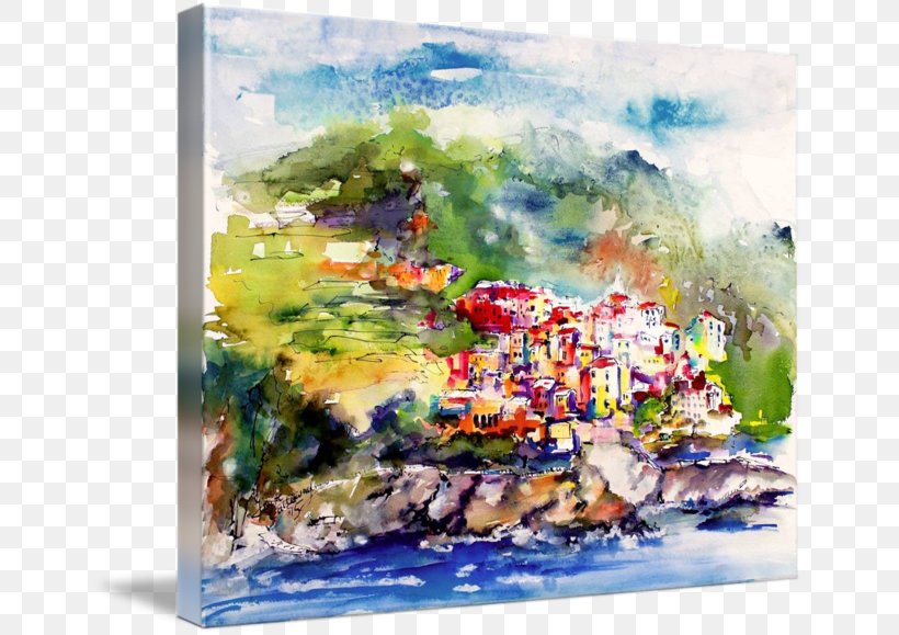 Watercolor Painting Art Ink Wash Painting, PNG, 650x579px, Painting, Acrylic Paint, Amalfi, Amalfi Coast, Art Download Free