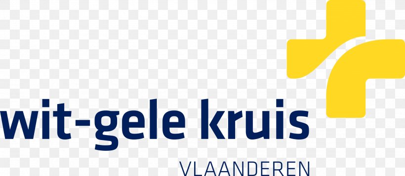 Wit-Gele Kruis Logo West Flanders Antwerp Organization, PNG, 2554x1113px, Witgele Kruis, Antwerp, Area, Blue, Brand Download Free