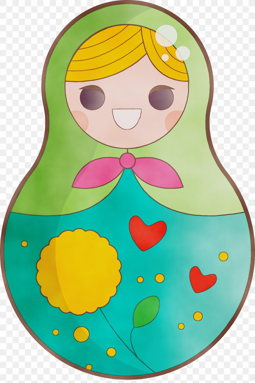 Character Yellow Headgear Infant Character Created By, PNG, 2003x3000px, Colorful Russian Doll, Character, Character Created By, Headgear, Infant Download Free