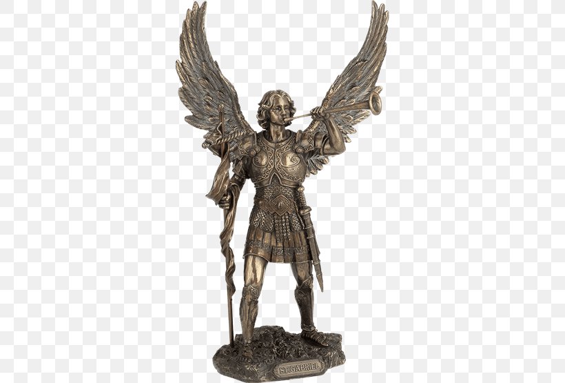 Gabriel Bronze Sculpture Figurine Michael, PNG, 555x555px, Gabriel, Angel, Annunciation, Archangel, Bronze Download Free