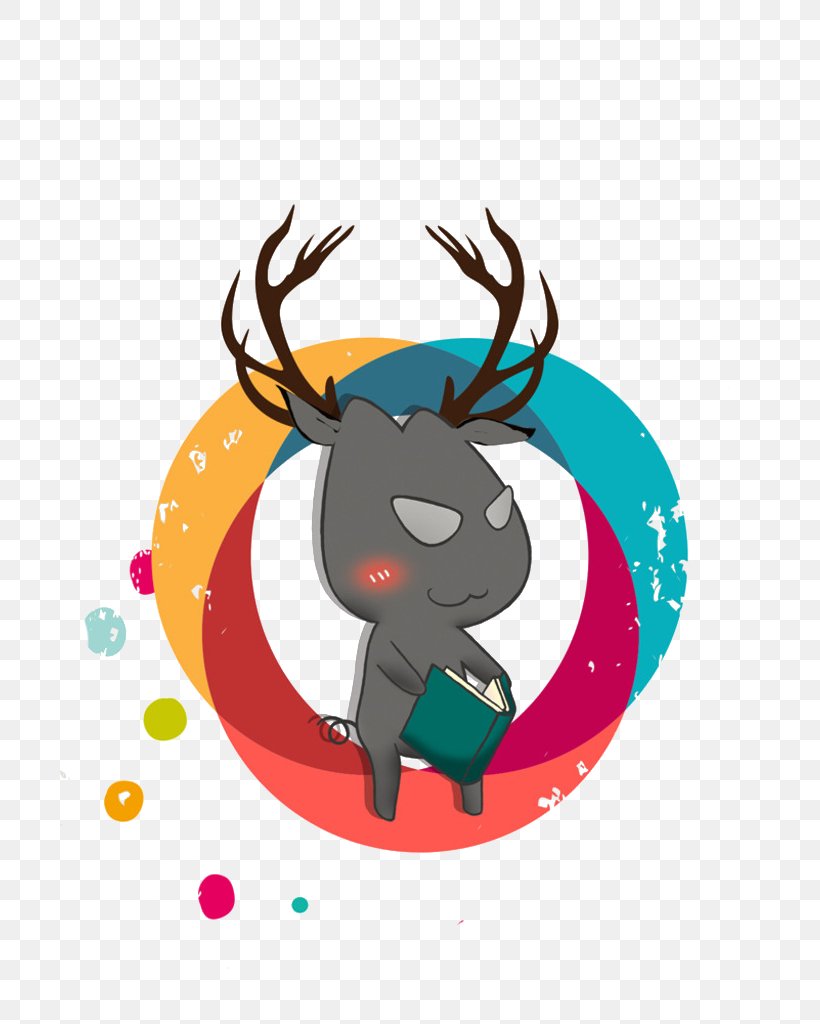 Reindeer Christmas Poster, PNG, 700x1024px, Reindeer, Adobe Premiere Pro, Advertising, Antler, Art Download Free