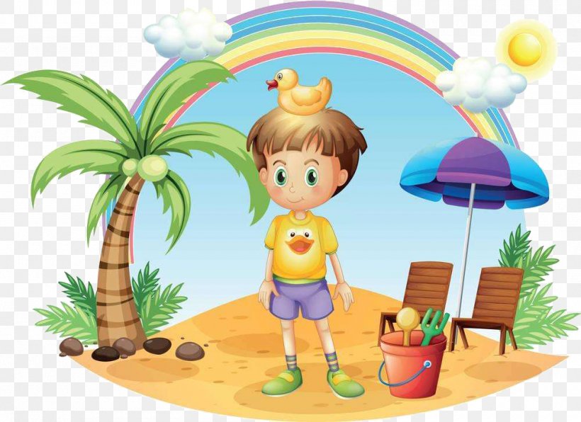 Beach Royalty-free Stock Photography Illustration, PNG, 1000x728px, Beach, Art, Cartoon, Child, Depositphotos Download Free
