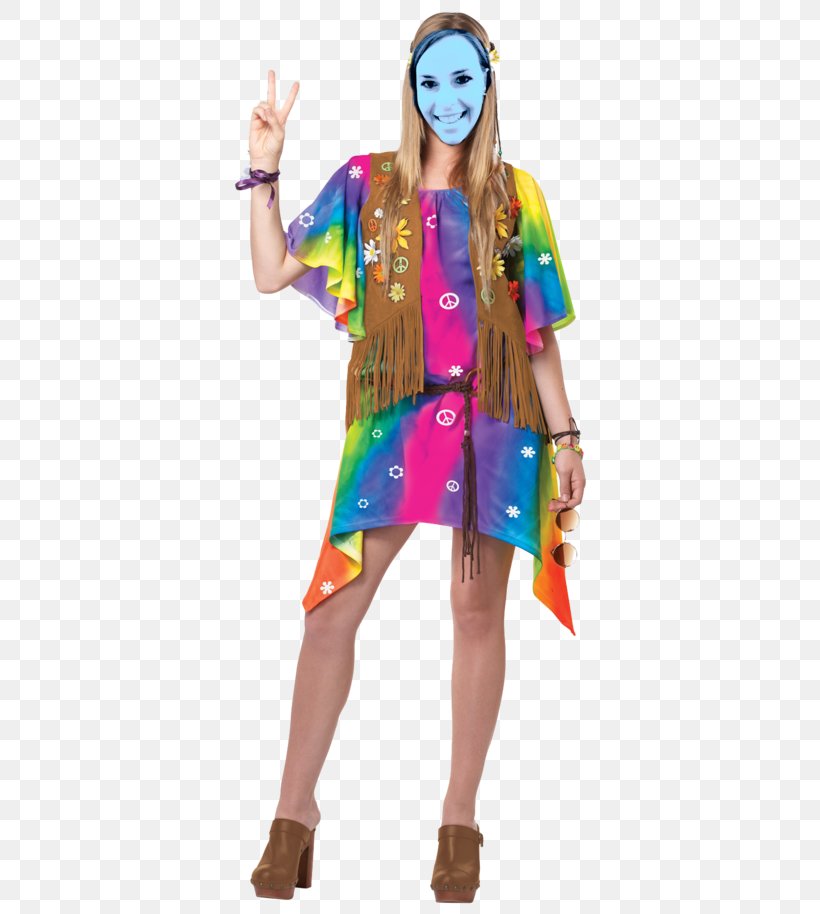 Costume Party Groovy Girls Halloween Costume Hippie, PNG, 640x914px, Watercolor, Cartoon, Flower, Frame, Heart Download Free