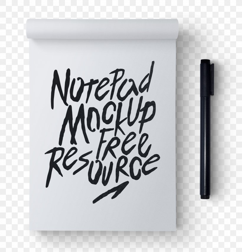 Mockup Notepad++ Sketch, PNG, 2692x2806px, Mockup, Art, Brand, Calligraphy, Drawing Download Free