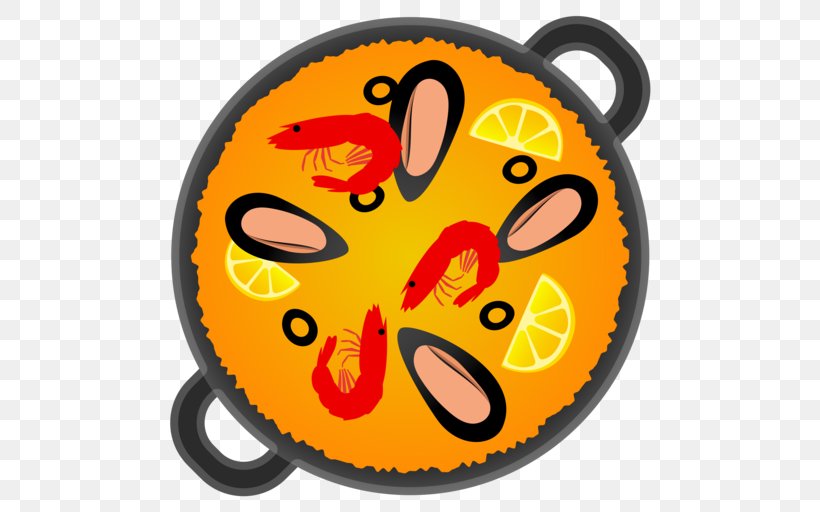 Paella Food Dish Rice Emoji, PNG, 512x512px, Paella, Bread, Casserole, Dish, Drink Download Free