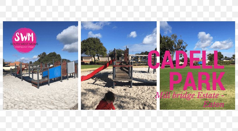 Cadell Park Playground Bunbury Millbridge Private Estate, PNG, 800x450px, Playground, Advertising, Banner, Brand, Bunbury Download Free