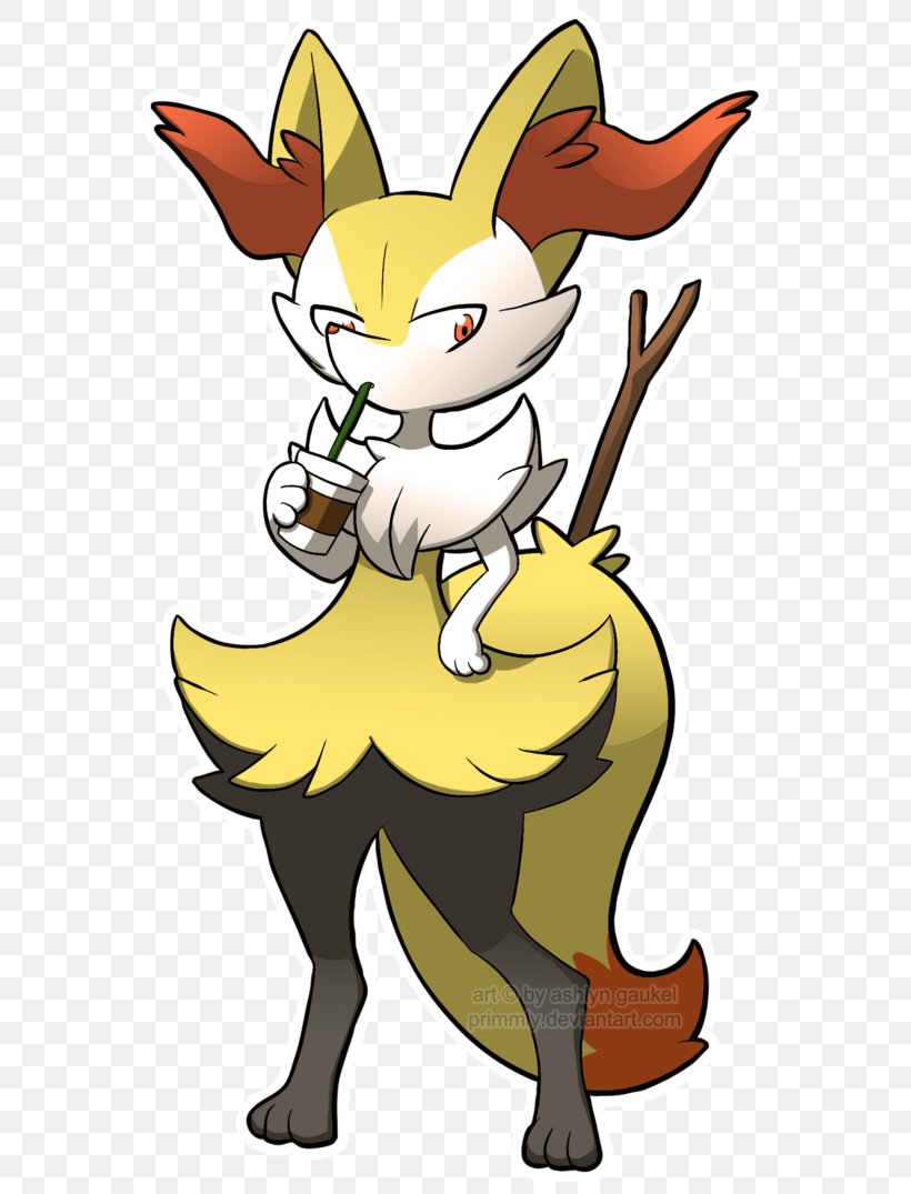 Cat Pokémon X And Y Braixen Fennekin, PNG, 600x1075px, Watercolor, Cartoon, Flower, Frame, Heart Download Free