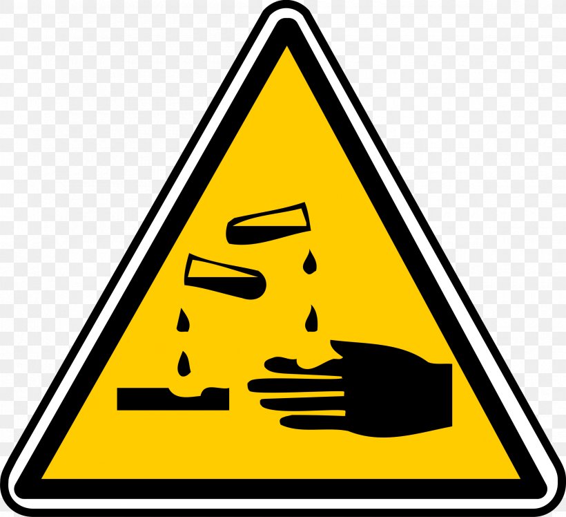 Corrosive Substance Corrosion Hazard Symbol Acid Chemical Substance ...