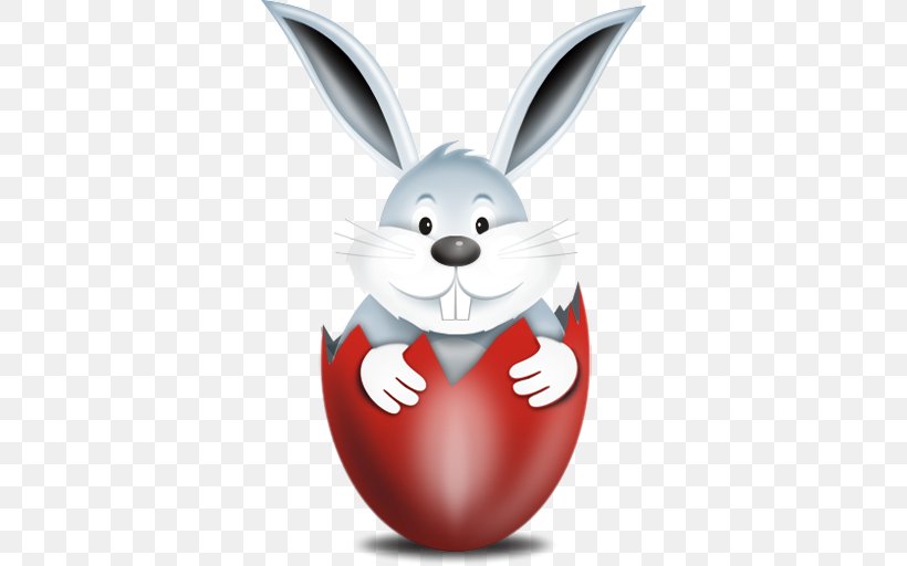 Easter Bunny Red Easter Egg Icon, PNG, 512x512px, Easter Bunny, Blog, Domestic Rabbit, Easter, Easter Basket Download Free