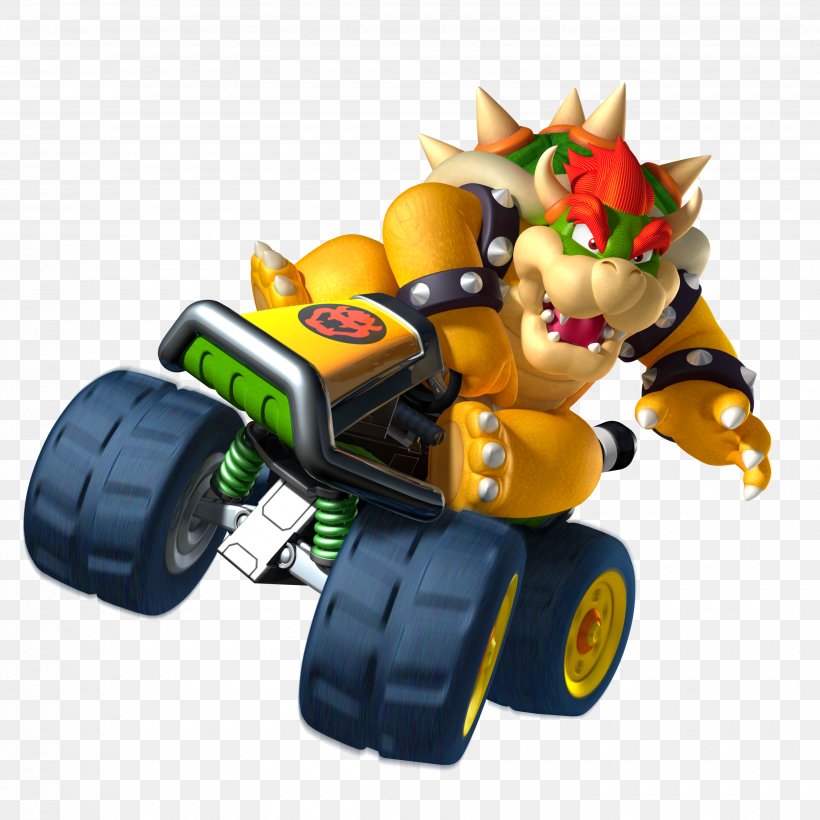 Mario Kart 7 Super Mario Kart Mario Kart Wii Mario Kart: Super Circuit Donkey Kong, PNG, 3500x3500px, Mario Kart 7, Bowser, Donkey Kong, Figurine, Luigi Download Free