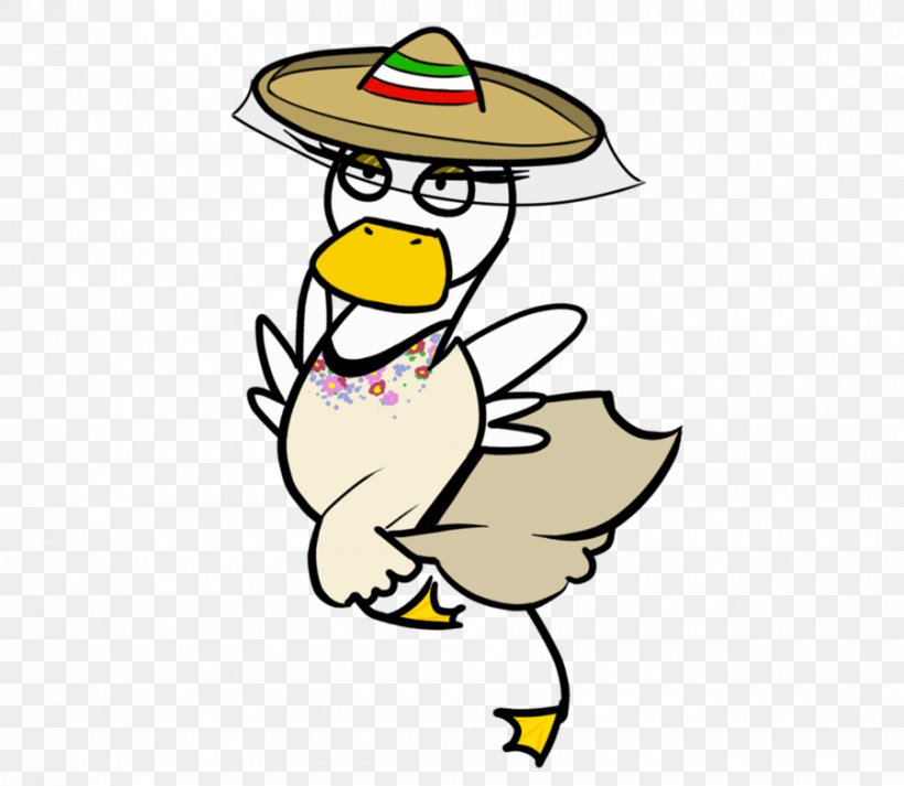 Speedy Gonzales Mexican Cuisine Duck Mallard Clip Art, PNG, 900x783px, Speedy Gonzales, Anatidae, Art, Artwork, Beak Download Free