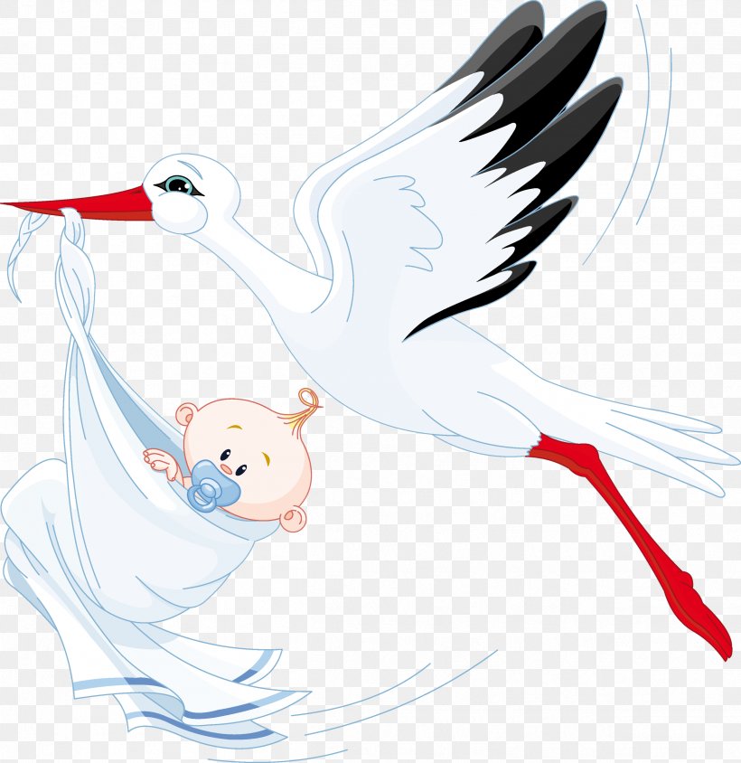 Stork Royalty-free Clip Art, PNG, 2427x2500px, Stork, Baby Shower, Beak, Bird, Ciconiiformes Download Free
