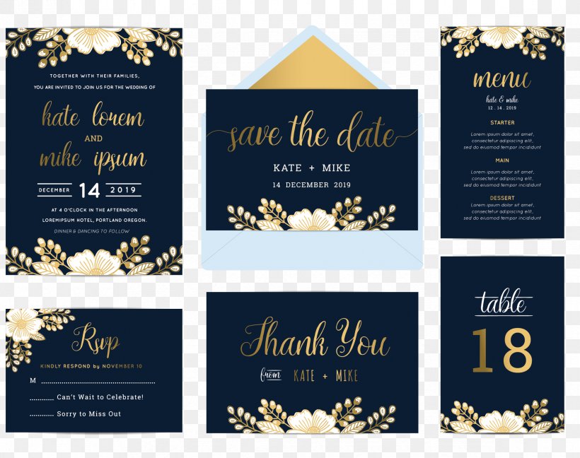 Wedding Invitation Flower Blue Illustration, PNG, 2369x1873px, Wedding Invitation, Advertising, Blue, Brand, Flower Download Free