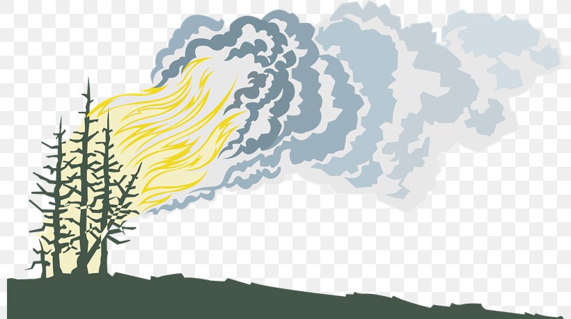 Wildfire Forest Clip Art, PNG, 800x459px, Wildfire, Cloud, Elevation, Energy, Fire Download Free