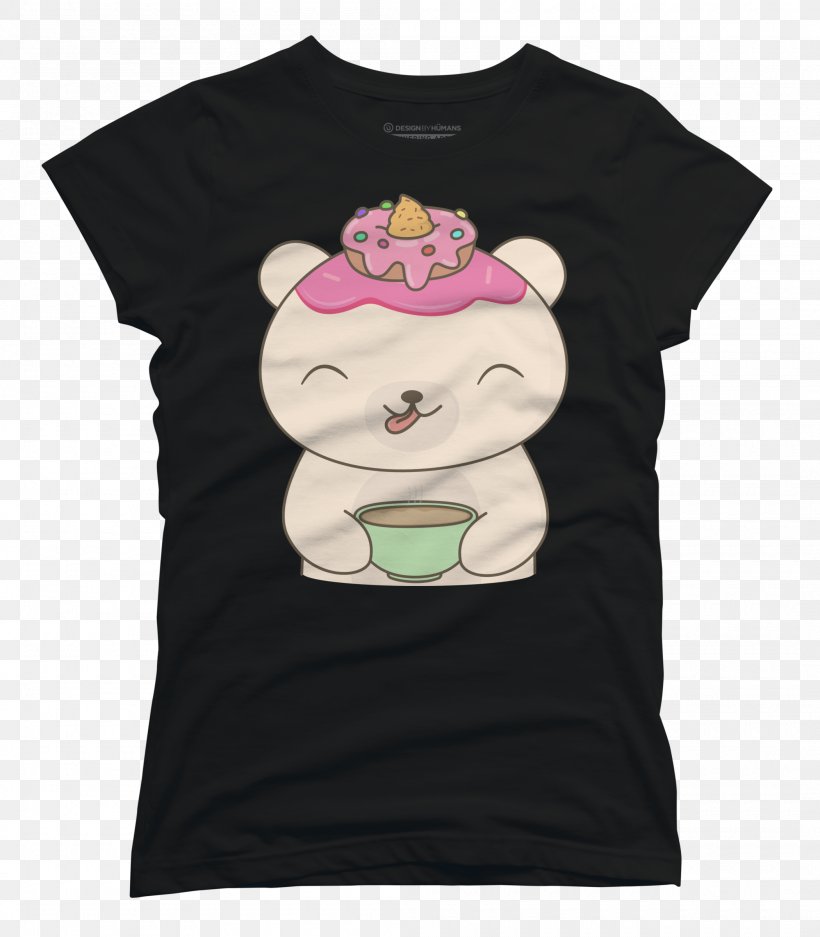 T-shirt Polar Bear Brown Bear Cuteness, PNG, 2100x2400px, Watercolor, Cartoon, Flower, Frame, Heart Download Free