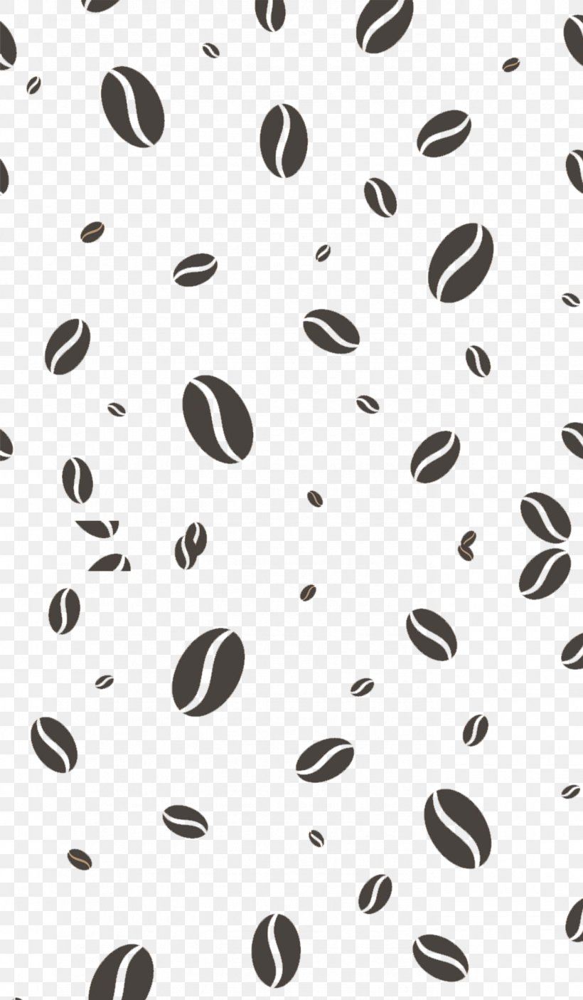Iced Coffee Coffee Bean, PNG, 1378x2362px, Coffee, Bean, Black And White, Coffee Bean, Drink Download Free