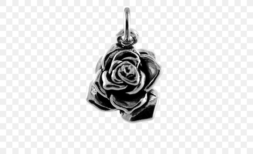 Jewellery Sterling Silver Charms & Pendants Locket, PNG, 500x500px, 3d Computer Graphics, Jewellery, Black, Black And White, Black M Download Free