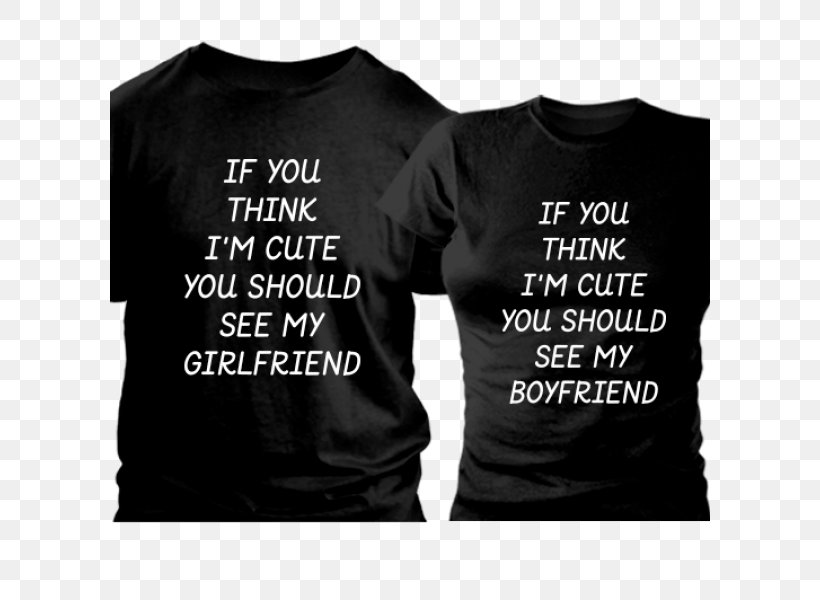 T-shirt Boyfriend Girlfriend Couple Love, PNG, 600x600px, Watercolor, Cartoon, Flower, Frame, Heart Download Free