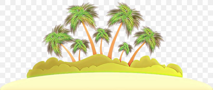 Coconut Tree Cartoon, PNG, 3000x1266px, Tree, Arecales, Coconut, Computer, Grass Download Free