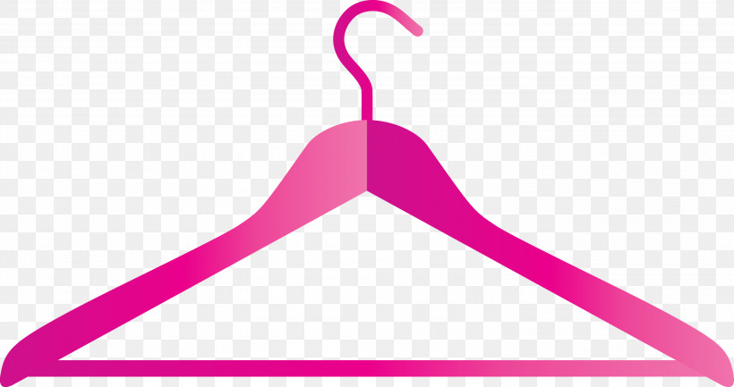 Pink Clothes Hanger Magenta Logo, PNG, 2999x1585px, Pink, Clothes Hanger, Logo, Magenta Download Free