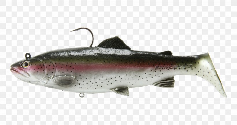 Swimbait Rainbow Trout Fishing Baits & Lures, PNG, 3600x1908px, Swimbait, Bass Fishing, Bonito, Bony Fish, Coho Download Free