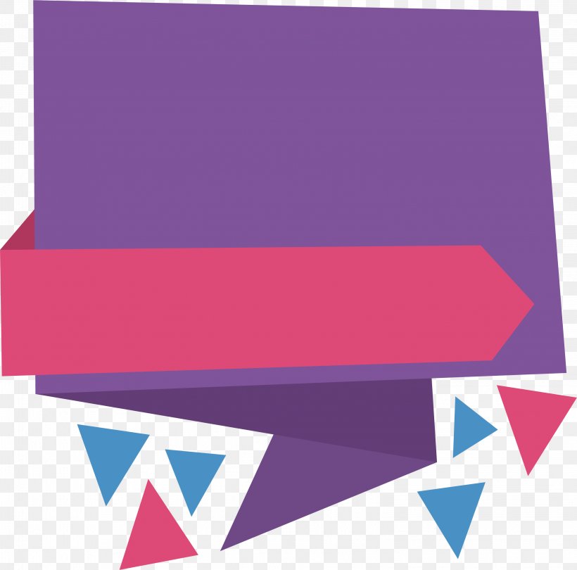 Triangle Fragment Ribbon Title Box, PNG, 3054x3017px, Ribbon, Brand, Gratis, Information, Magenta Download Free