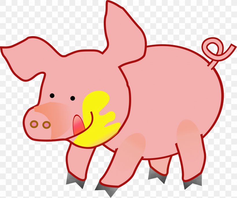 Wild Boar Free Piggy Bank Clip Art, PNG, 2396x2002px, Wild Boar, Animal Figure, Animation, Artwork, Cuteness Download Free