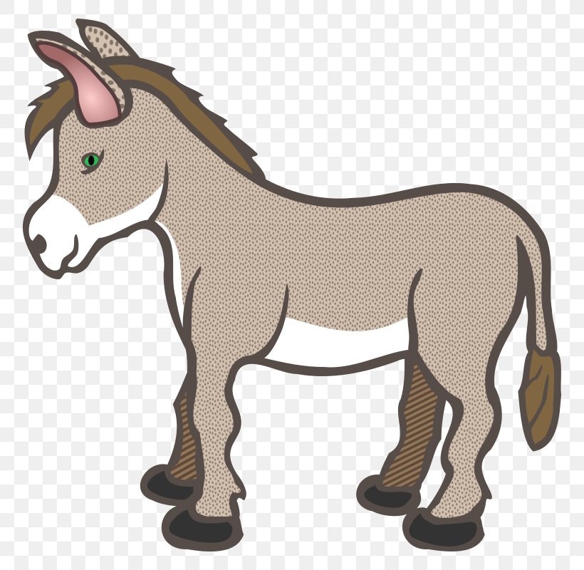Donkey Clip Art, PNG, 808x800px, Donkey, Animal Figure, Bridle, Colt, Drawing Download Free