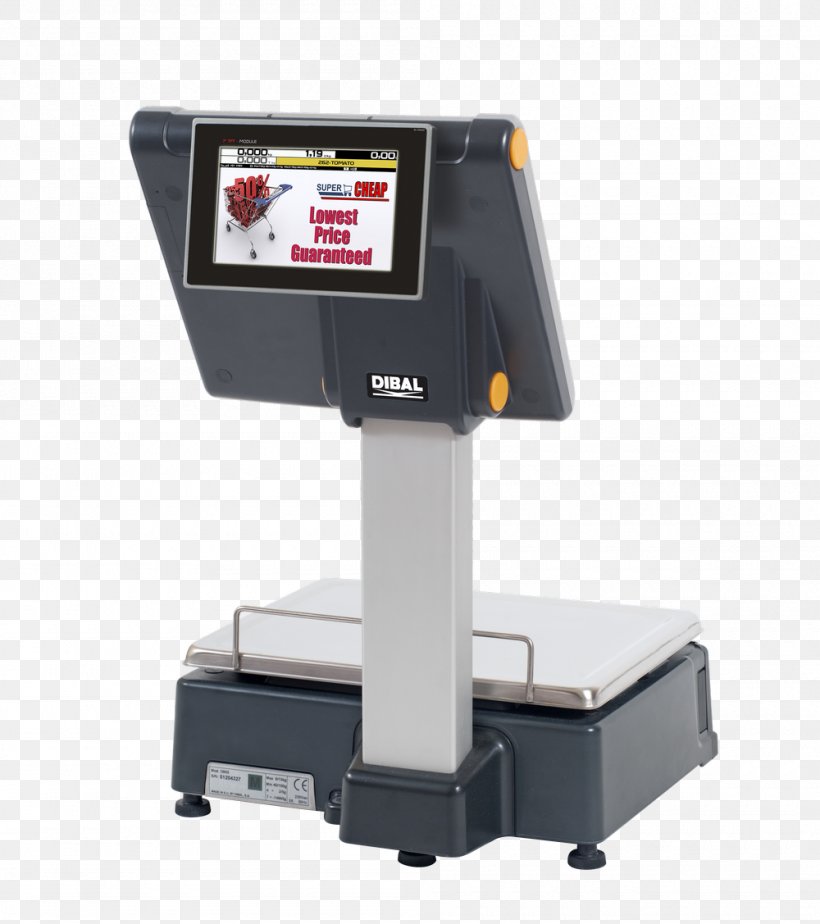 Measuring Scales Dibal Self-service Waga Elektroniczna Price, PNG, 1000x1127px, Measuring Scales, Barcode, Cash Register, Hardware, Information Download Free