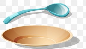 Plates And Spoons - Spoon Plate Tableware PNG