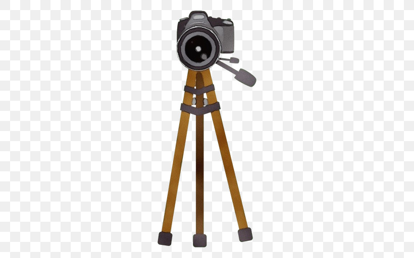 Camera Accessory Tripod Camera, PNG, 512x512px, Watercolor, Camera, Camera Accessory, Paint, Tripod Download Free