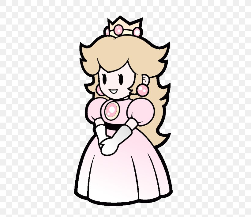 Super Mario Bros. Super Mario Galaxy Princess Peach Mario Kart Wii, PNG, 500x708px, Watercolor, Cartoon, Flower, Frame, Heart Download Free