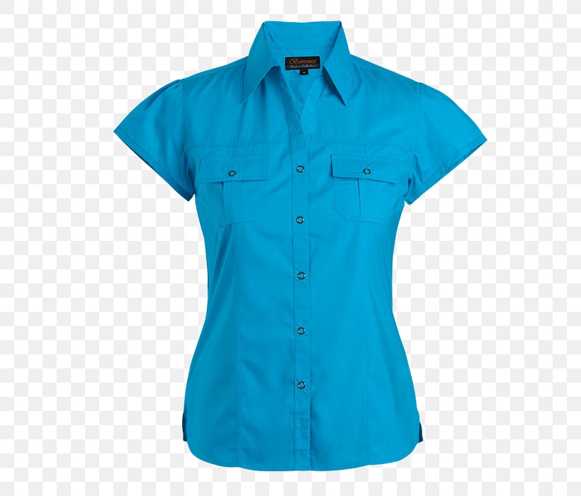 T-shirt Polo Shirt Scrubs Clothing Sleeve, PNG, 700x700px, Tshirt, Aqua, Blouse, Blue, Button Download Free