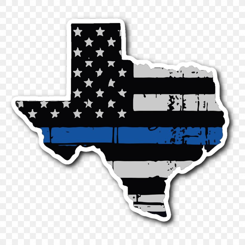 Thin Blue Line Decal Police Officer, PNG, 1024x1024px, Blue, Black Lives Matter, Blue Lives Matter, Decal, Flag Of Texas Download Free