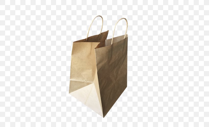 Shopping Bag Paper Bag Kraft Paper, PNG, 500x500px, Shopping Bag, Bag, Beige, Brown, Container Download Free