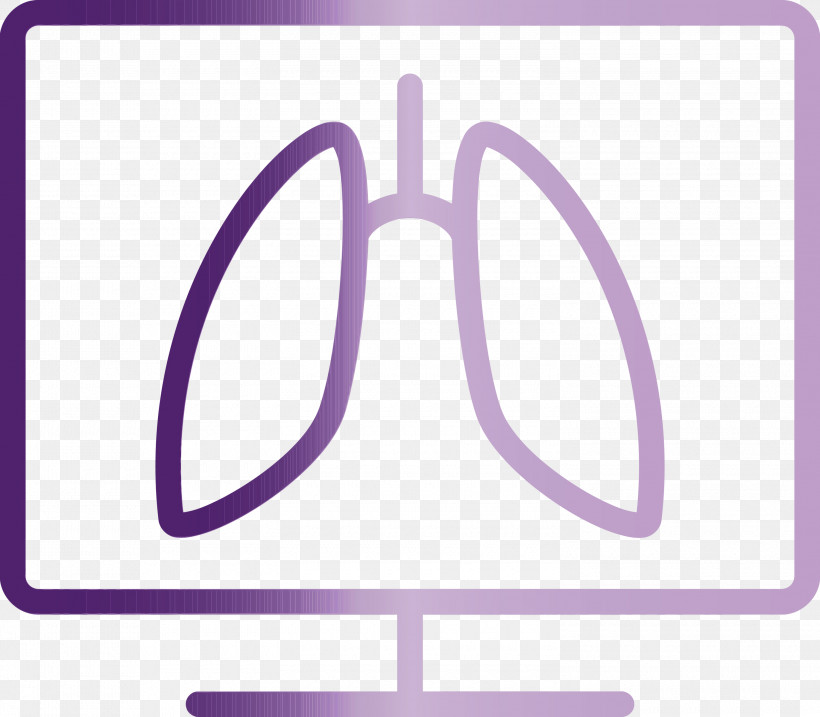 Violet Purple Line Symbol Logo, PNG, 3000x2625px, Corona Virus Disease, Line, Logo, Lungs, Paint Download Free