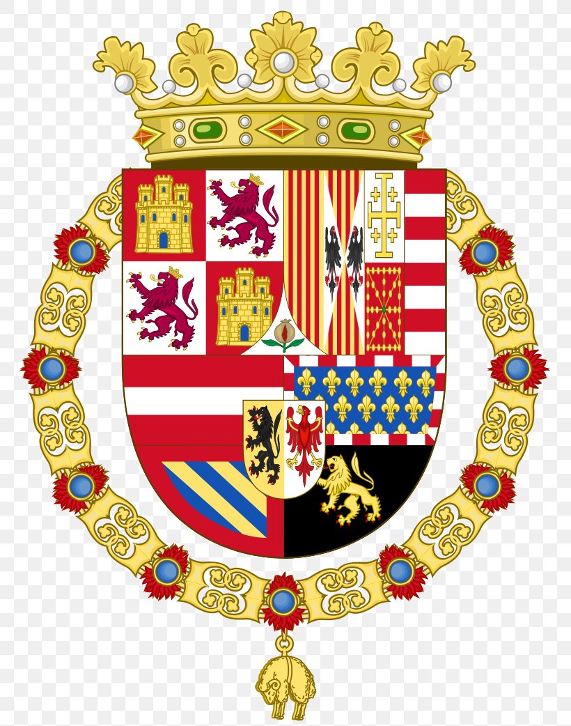 Coat Of Arms Of Spain Monarchy Of Spain House Of Habsburg Coat Of Arms Of The King Of Spain, PNG, 800x1042px, Spain, Armorial Of Spain, Charles Ii Of Spain, Charles V Holy Roman Emperor, Coat Of Arms Download Free