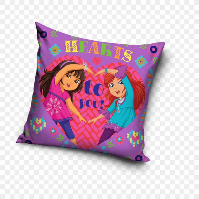 Poszewka Pościel Dziecięca Pac Man Carbotex Niebieski Pillow Pink Violet, PNG, 856x856px, Poszewka, Bedding, Blue, Color, Cotton Download Free