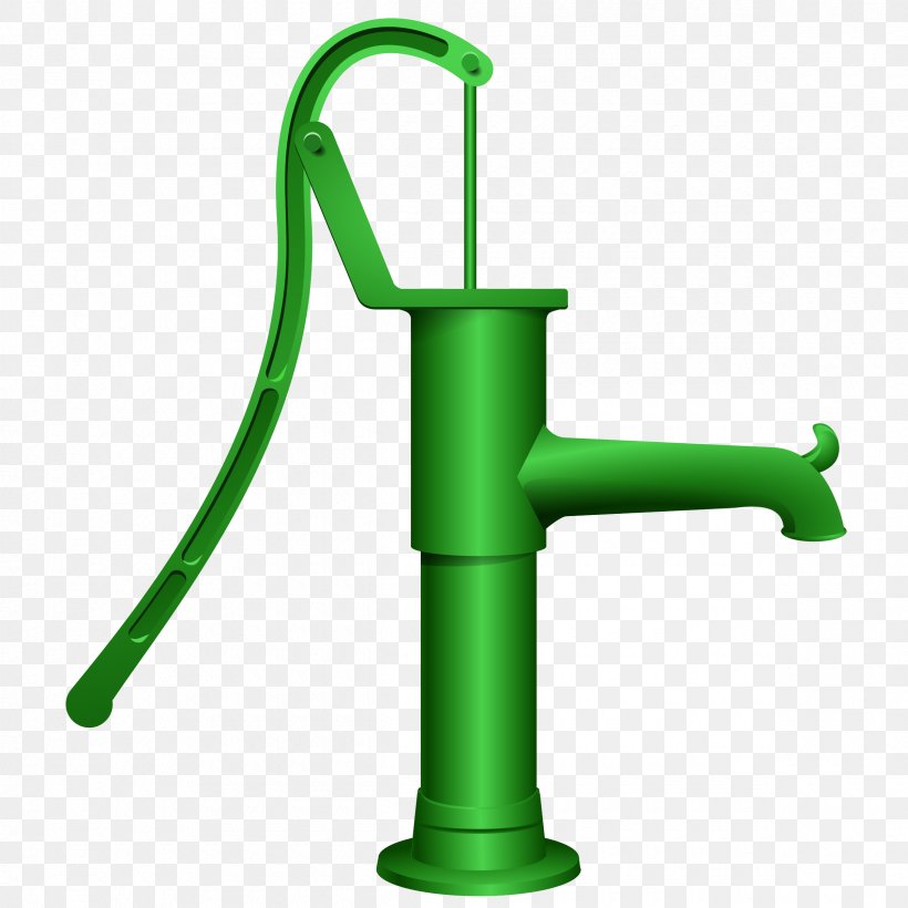 Submersible Pump Hand Pump Water Well Clip Art, PNG, 2400x2400px, Submersible Pump, Centrifugal Pump, Fire Pump, Grass, Green Download Free