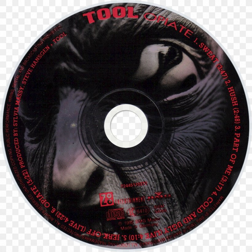 Tool Lateralus Opiate Undertow 0, PNG, 1000x1000px, Tool, Alternative Metal, Compact Disc, Dvd, Lateralus Download Free
