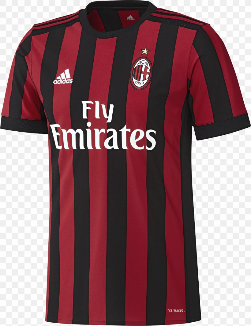 A.C. Milan T-shirt UEFA Champions League Jersey, PNG, 1385x1800px, Ac Milan, Active Shirt, Brand, Clothing, Fanatics Download Free