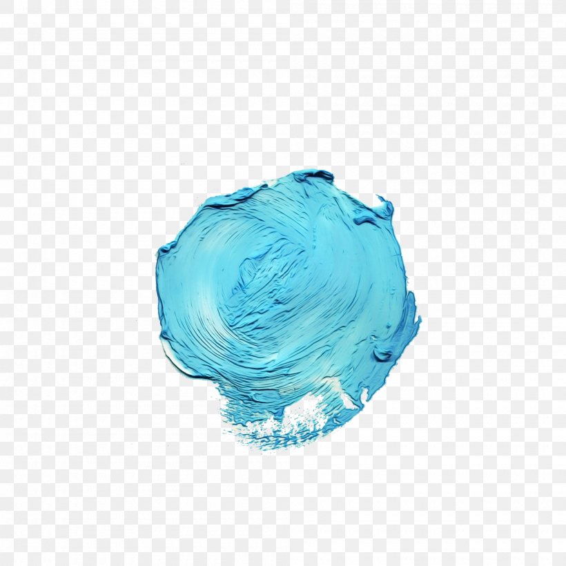 Blue Aqua Turquoise Turquoise, PNG, 2000x2000px, Watercolor, Aqua, Blue, Paint, Turquoise Download Free